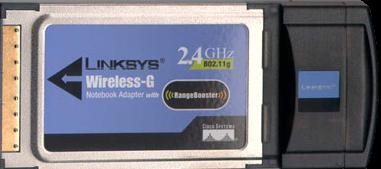 Wireless-G Notebook Adapter van Linksys