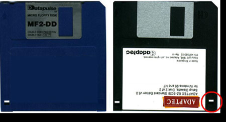 720KB en 1.44 MB diskettes