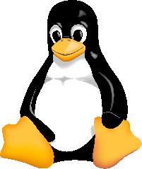 Tux de mascotte van Linux